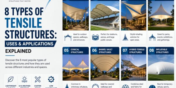 8 type of tensile structure