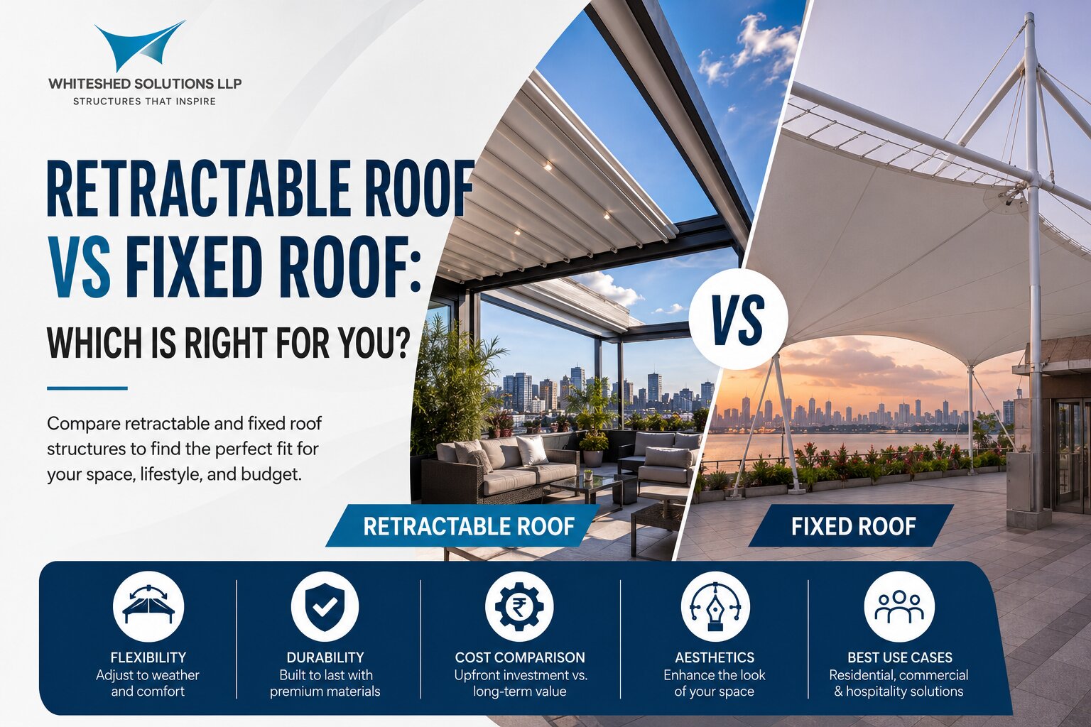 Retractable Roof vs Fixed Roof: Which Is Right for You?