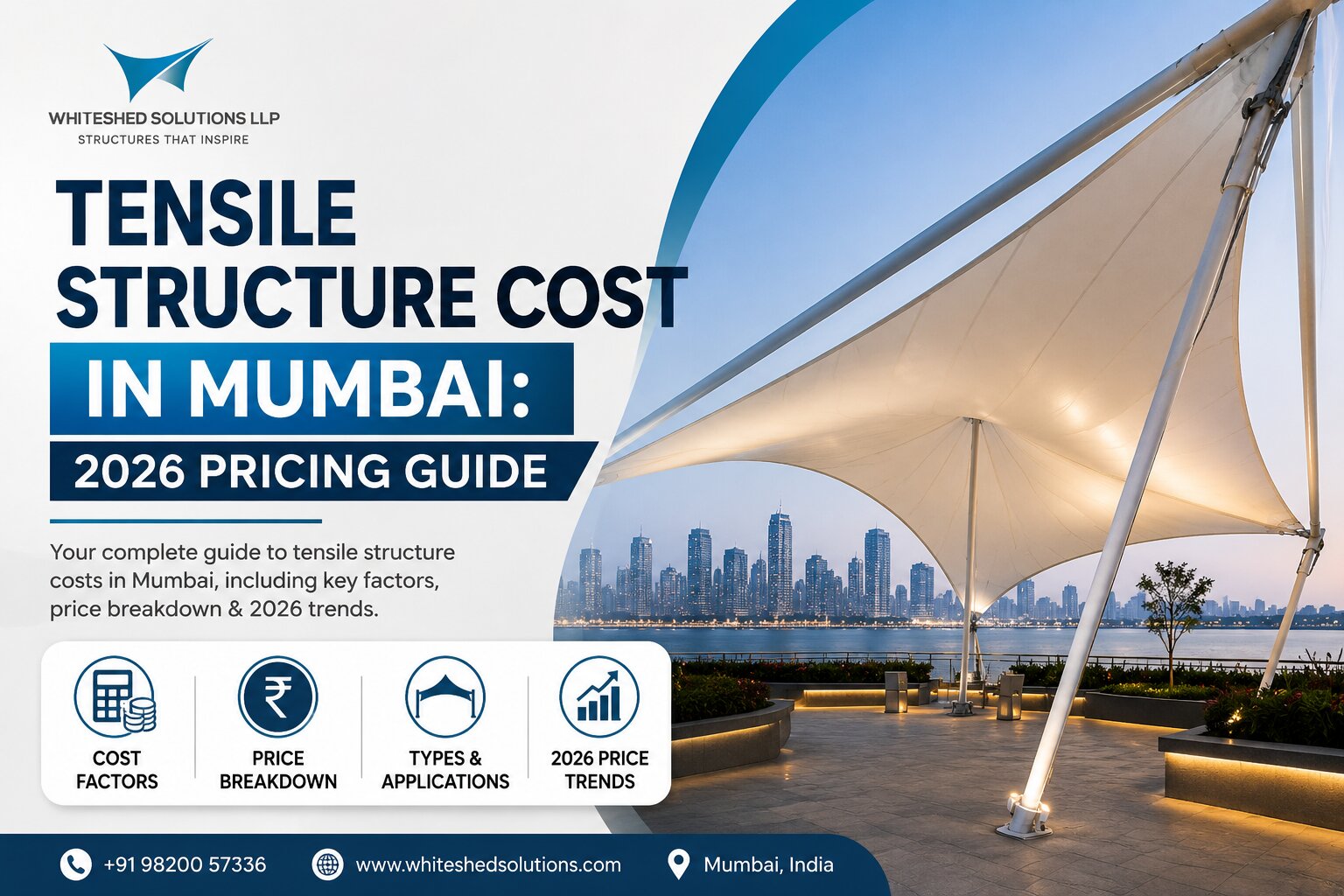 Tensile Structure Cost in Mumbai: 2026 Pricing Guide
